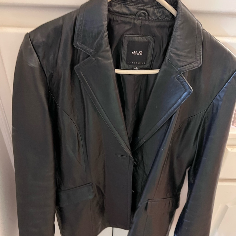Butter Soft Ladies Leather Blazer Style Jacket